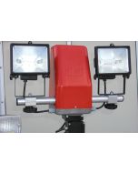 Rampa reflektorů k osvětlovacímu stožáru