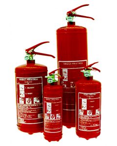 Hasicí přístroje práškové