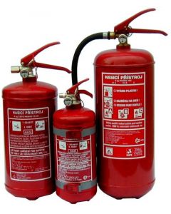 Hasicí přístroje s čistým hasivem
