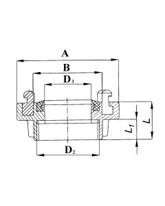 Spojky tlakové hrdlové