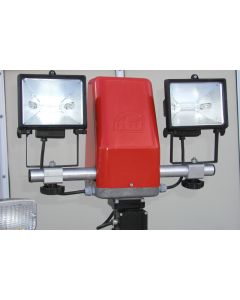 Rampa reflektorů k osvětlovacímu stožáru