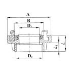 Spojky tlakové hrdlové